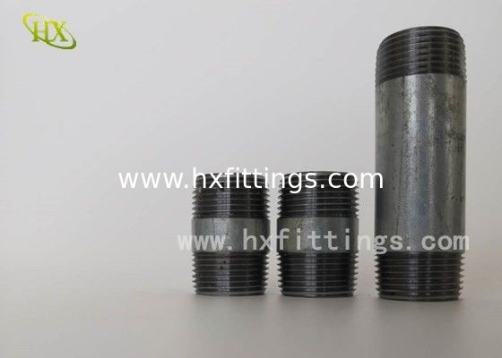 Çin ASTM A733 NPT iplik borusu borusu ile galvanizli çelik boru nipples Tedarikçi