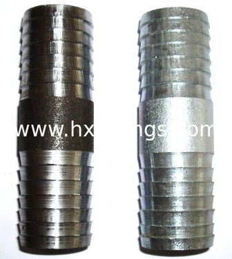 Black DIN2986 hose nipples,custom steel hose nipples
