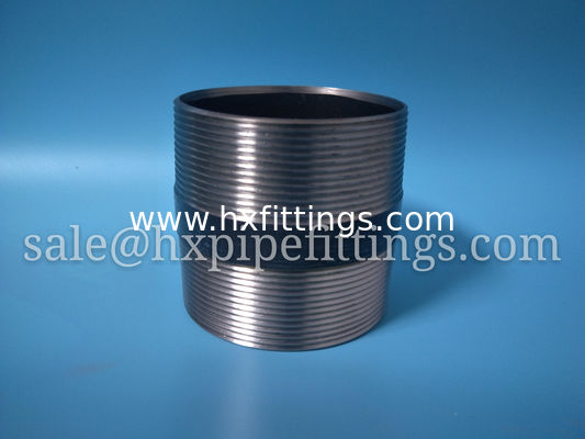 DIN EN 10226-1 1/4-12 inç sıcak galvanizli varil çift ucu erkek iplik ile meme uçları Tedarikçi