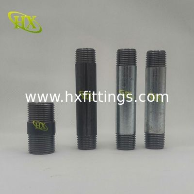 SCH160 Galvanizli Çelik Boru Nipeli, Ağır Hizmet Uygulamaları için BSP BSPT NPT DIN-2999 Tedarikçi