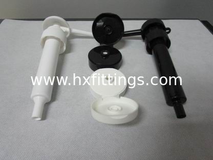 20/410 plastik PP şeffaf berrak renk oluklu kapaklı çevirmeli üst kapaklar dezenfektan şişesi için vidalı kapaklar Tedarikçi