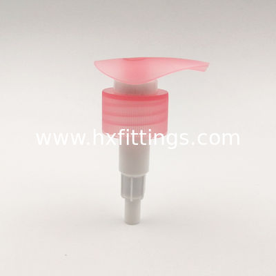 Pink Plastic Clip Lotion Pump 20/410