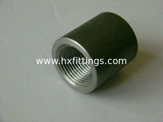 Black coated steel pipe nipples seamless pipe thread nipples with DIN 2982
